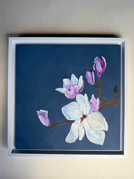 Magnolia Blush Cluster 12x12”
