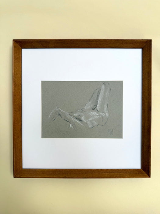 Nude Lying Down, 10"x10"