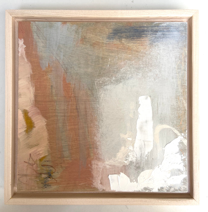 abstract oil painting framed